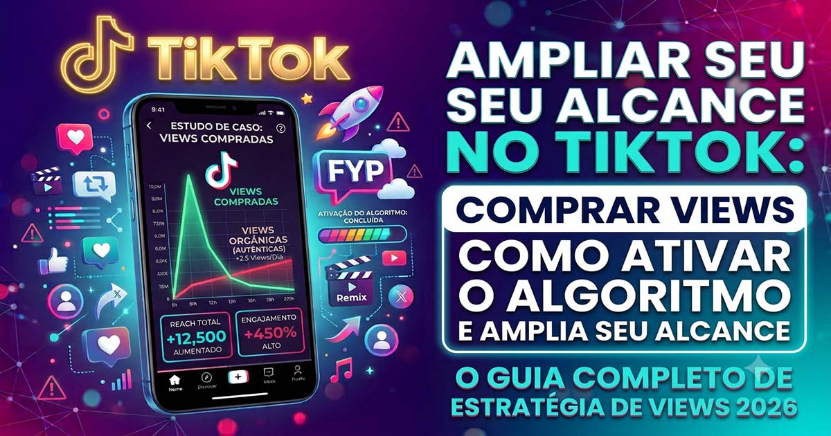 Comprar Views no TikTok: Como Ativar o Algoritmo e Ampliar Seu Alcance